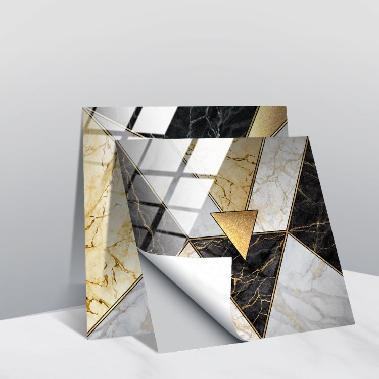PVC Crystal Covered Film Geometric Pattern Tile Wall Sticker — TS227