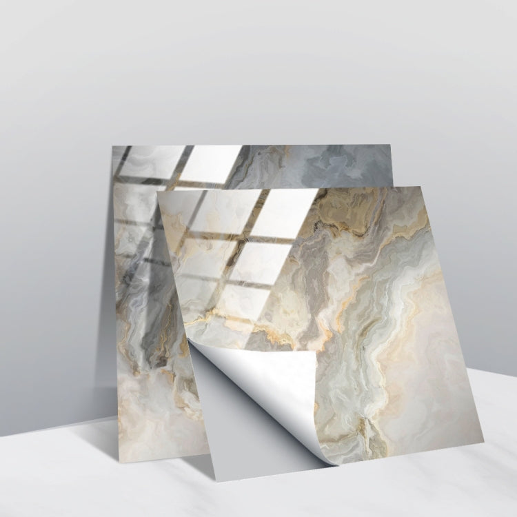 PVC Crystal Covered Film Geometric Pattern Tile Wall Sticker — TS240