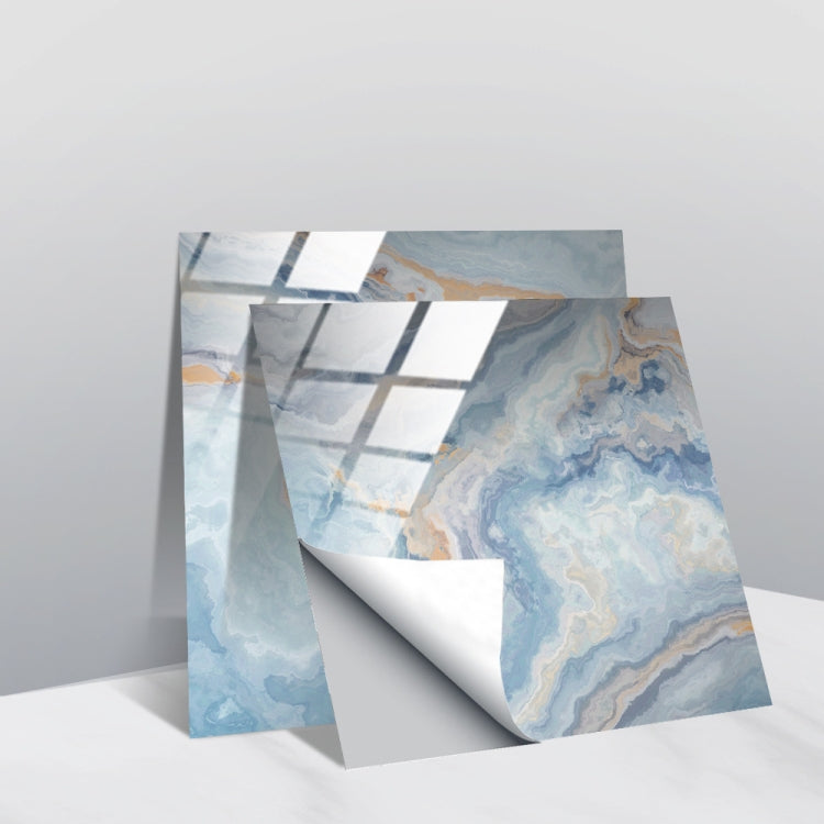 PVC Crystal Covered Film Geometric Pattern Tile Wall Sticker — TS240