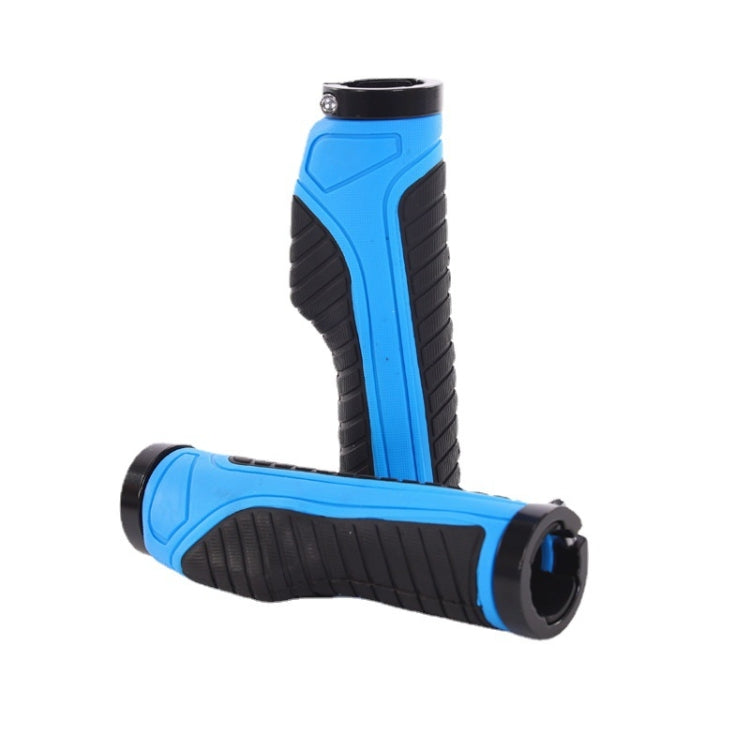1 Pair Bicycle MTB Bike Handlebar Grips Rubber Anti-Slip Racing Bike Grip — Red