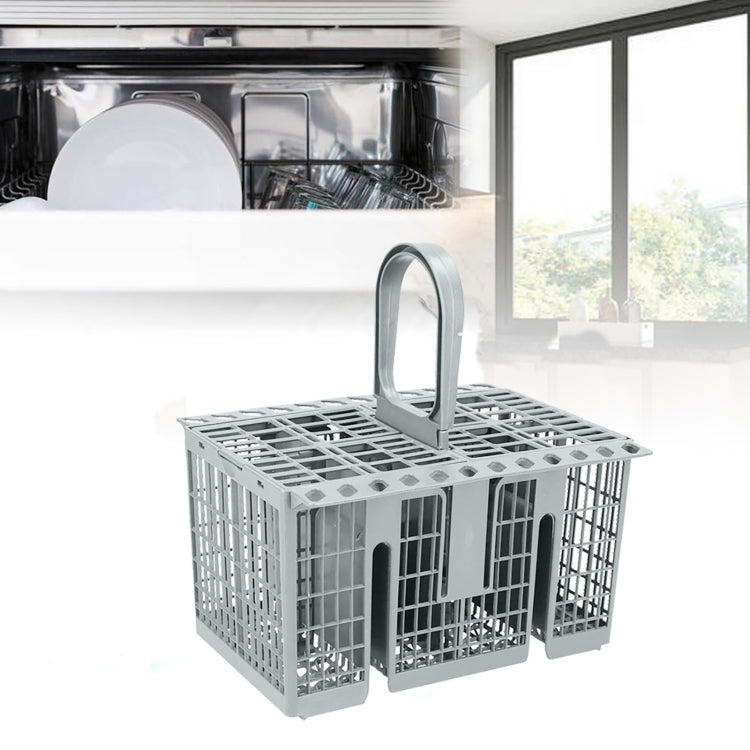For Hotpoint Dishwasher Cutlery Basket Cage with Removable Handle