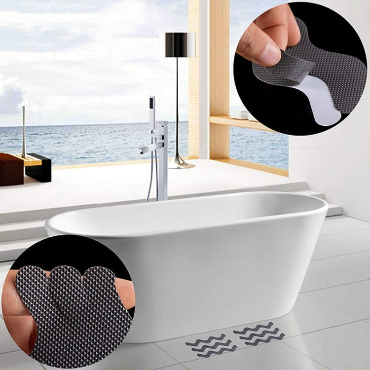 24pcs /Bag Wavy Shaped Safety Bathtub Non-Slip Sticker — view 9