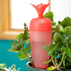 2 PCS Carrot-shaped Automatic Flower Watering Device Seepager — Red