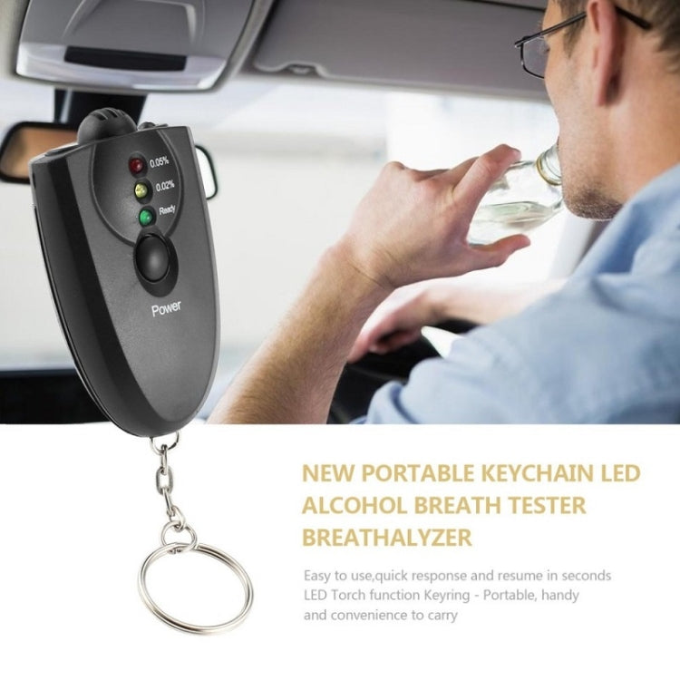 Car Portable Mini LED Air Blow Alcohol Tester
