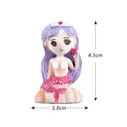 Beach Ocean Series Resin Craft Ornament Sand Carving Castle — Mermaid 2