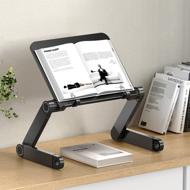 L03 Adjustable Lifting Reading Rack Book Holder Laptop Stand, Style：