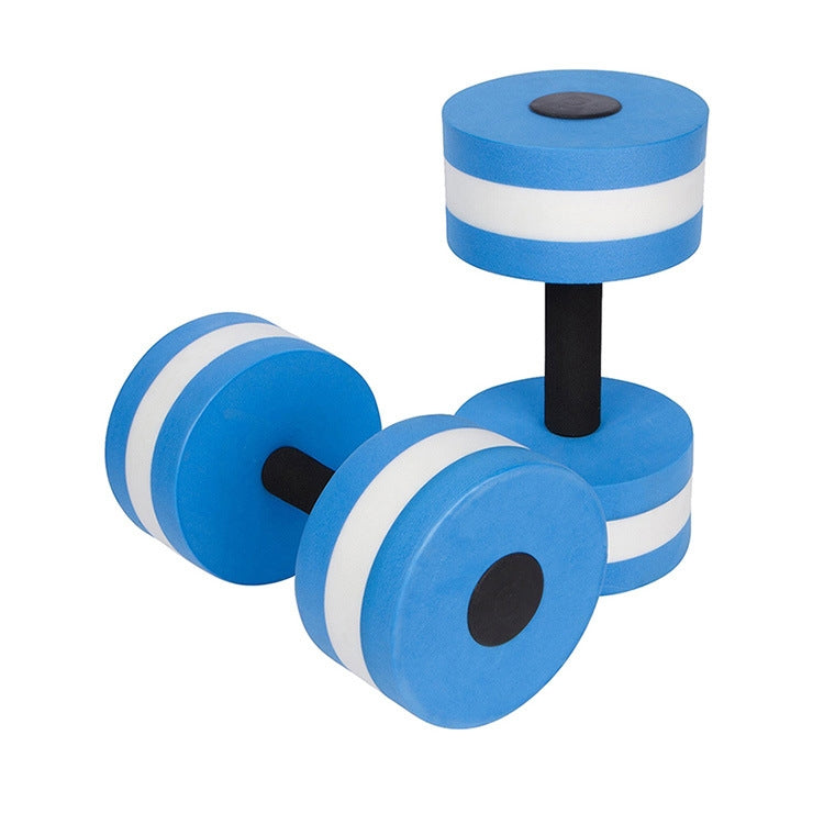 1pair Water Floating Dumbbell EVA Foam Swimming Pool Exercise Adjustable Dumbbell