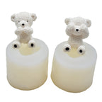 DIY Stereo Bear Aroma Cake Baking Silicone Mold