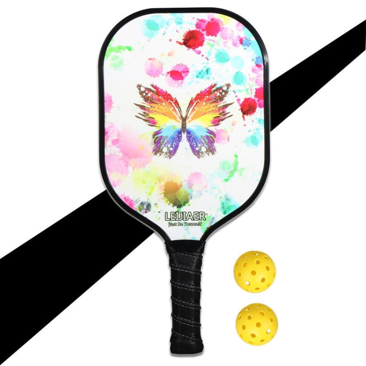 LEIJIAER Carbon Fiber 3K Board Surface Fragrant Honeycomb Tennis Racket — Butterfly PK-064