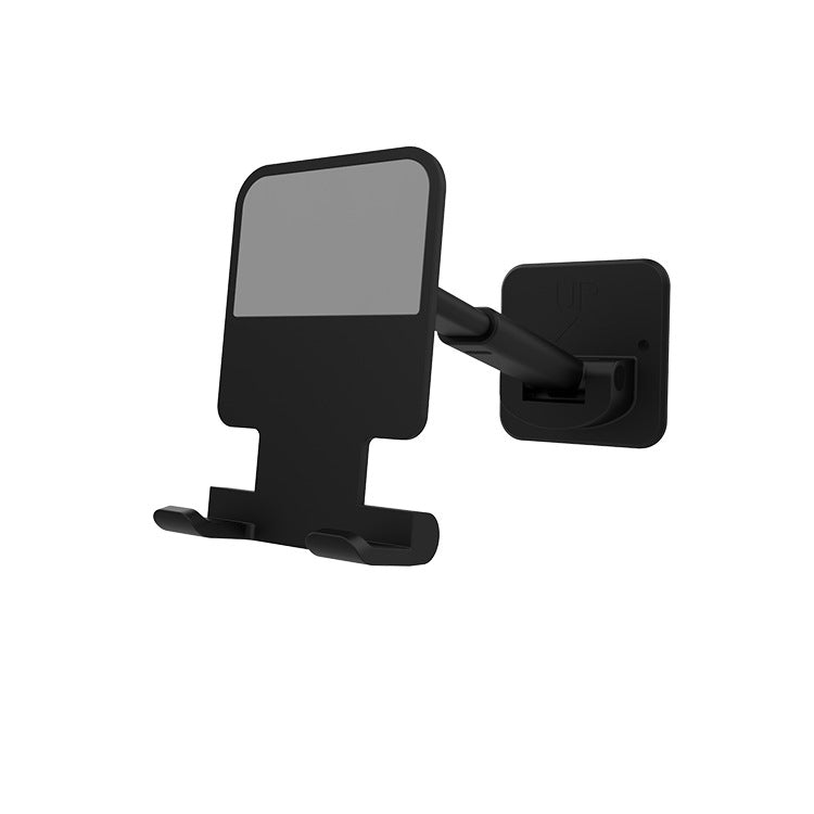 2 PCS T11 Wall Paste Mobile Phone Bracket Foldable Lift Bathroom Kitchen Wall Bracket
