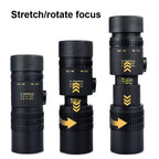 10-300x40 Monocular HD Telescope BAK4 Prism Telescope, Style: