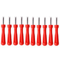 10 PCS Car Tire Electric Vehicle Valve Cap Bicycle Valve Core Switch, Style: