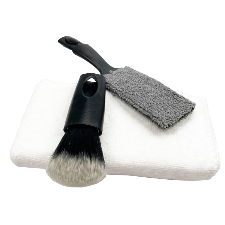 Car Detail Slit Brush Tire Cleaning Brush, 3 PCS / Set