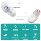 TWS On-Ear Sound Amplifier Hearing Aid with Charging Compartment — view 8