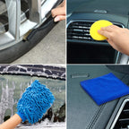Car Cleaning Brush Wax Sponge Car Wash Tool Brush