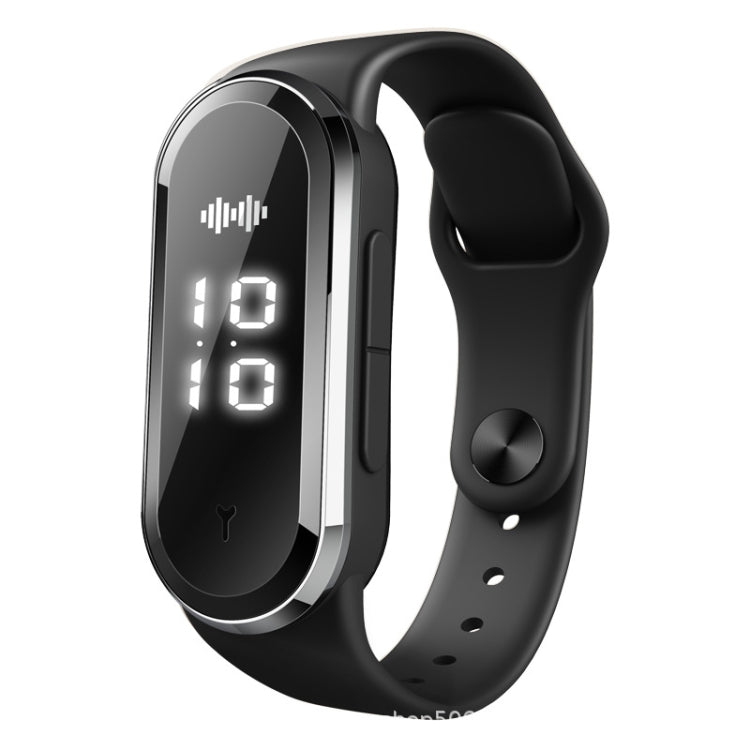 M21 Ultrasonic Mosquito Repellent Bracelet with Step Counter & Clock & Temperature Function
