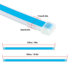 Car LED Streamer Decorative Hood Atmosphere Lights, Style: