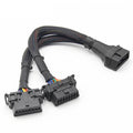 Car OBD Elbow Extension Cable Converted Cable, 2 In 1 16PIN