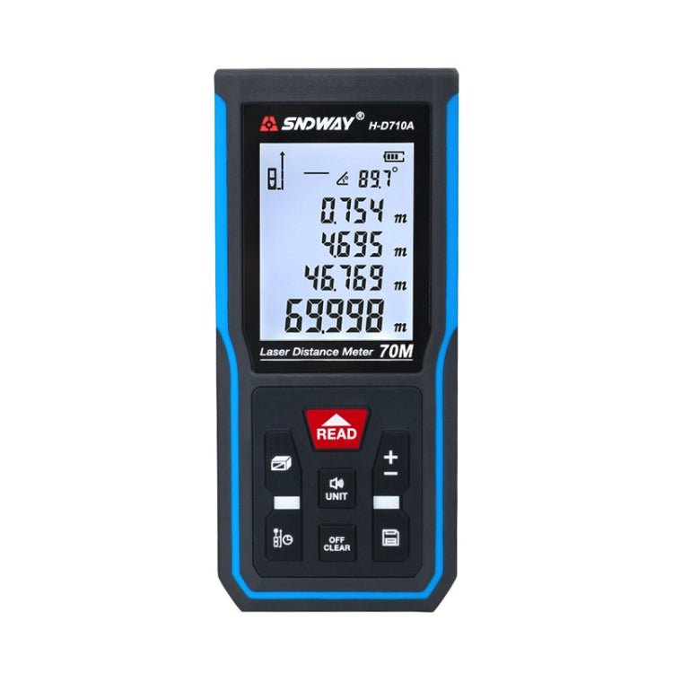 Handheld Laser Rangefinder Infrared Measuring Instrument — SNDWAY H-D710A