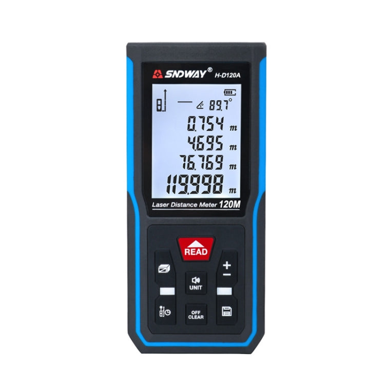 Handheld Laser Rangefinder Infrared Measuring Instrument — SNDWAY H-D120A