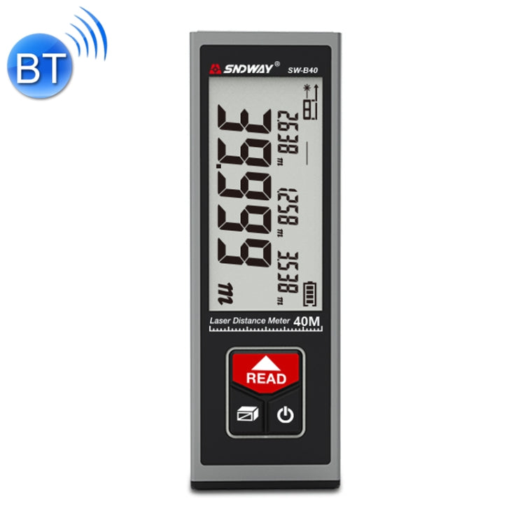 SNDWAY Laser Rangefinder Infrared Measuring Ruler, Style: — 40m Precision Version