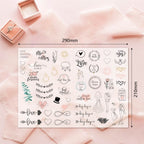 230 PCS Wedding Planning Stickers Engagement Planning Sticker Pack — view 3