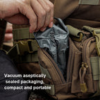 Outdoor Elastic Tourniquet Camping First Aid Vacuum Compression Bandage