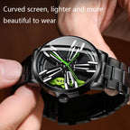 FNGEEN L001 Motorcycle Element Wheel Metal Men Watch