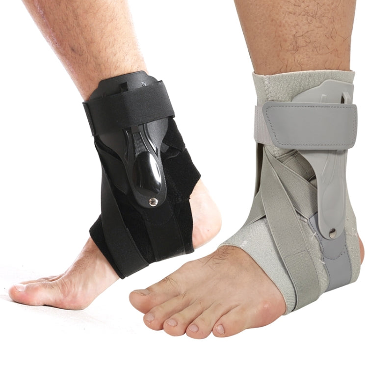 Compression Fixed Plastic Sheet Support Strap Ankle Protector, Size: — XL (Gray)