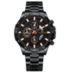 FNGEEN 5225 Multifunctional Waterproof Quartz Watch