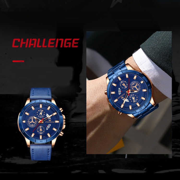 FNGEEN 5225 Multifunctional Waterproof Quartz Watch — view 11