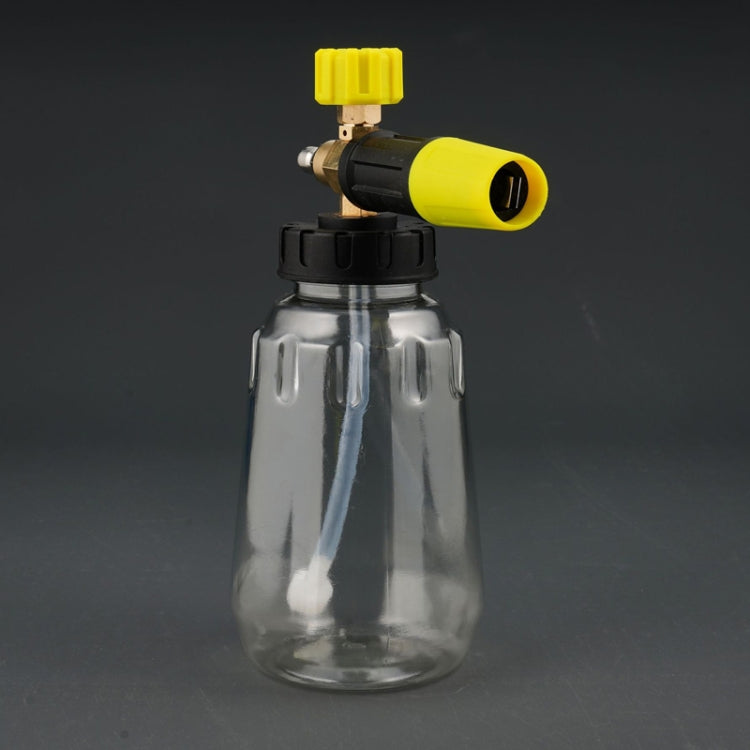 High Pressure Cleaning Machine 1/4 Quick Plug-In Joint Transparent Foam PA Pot