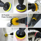 Universal Rod Cleaning Dust Removal Polishing Electric Drilling Brush Set