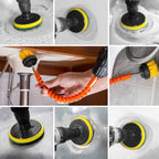 Universal Rod Cleaning Dust Removal Polishing Electric Drilling Brush Set