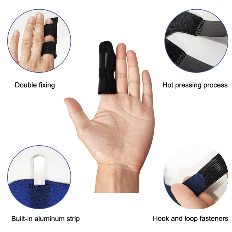 2 PCS Basketball Sprain Protection Fixed Splint Finger Cover — view 7