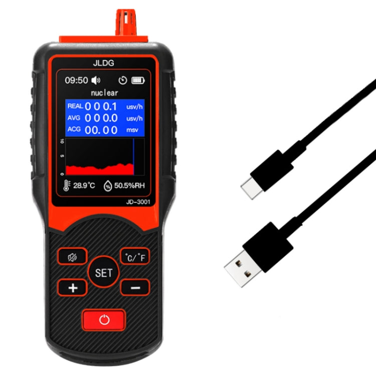 JLDG Home Lndustrial Lonizing Radiation Detector Geiger Counter