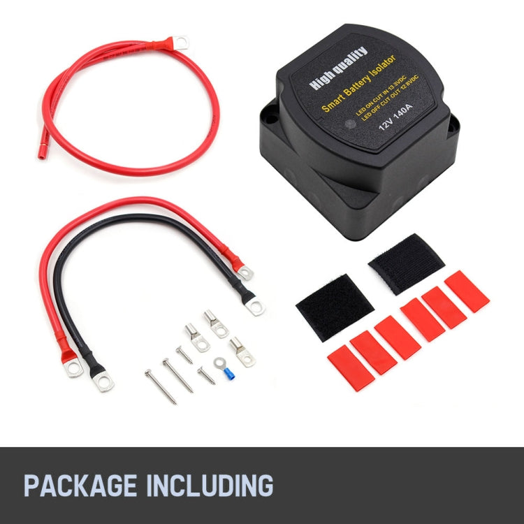 Route Yacht Off-Road Car Beach Car Double Battery System Voltage Sensitive Relay, 12V 140A