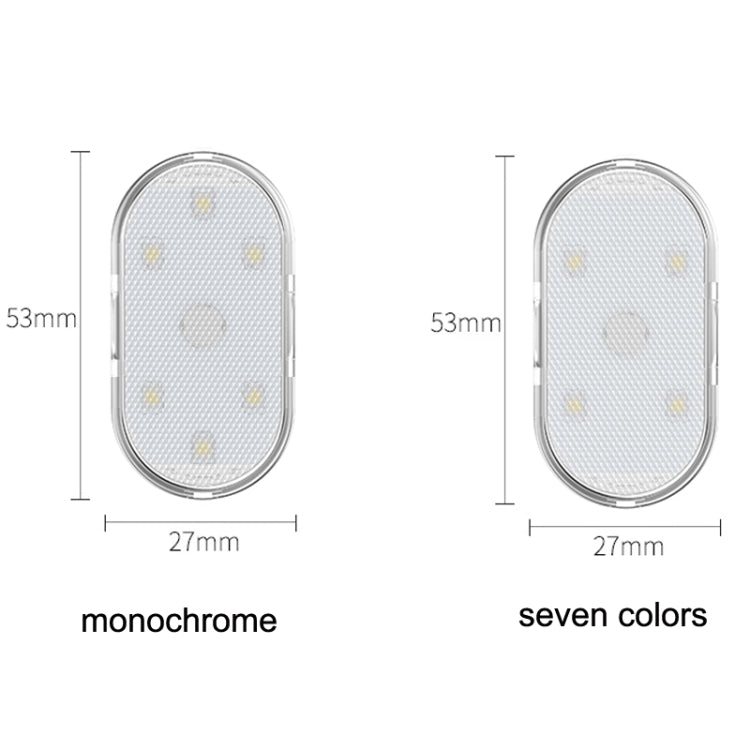 Car Lighting Reading Light LED Touch Sensing Ambient Light, Style: