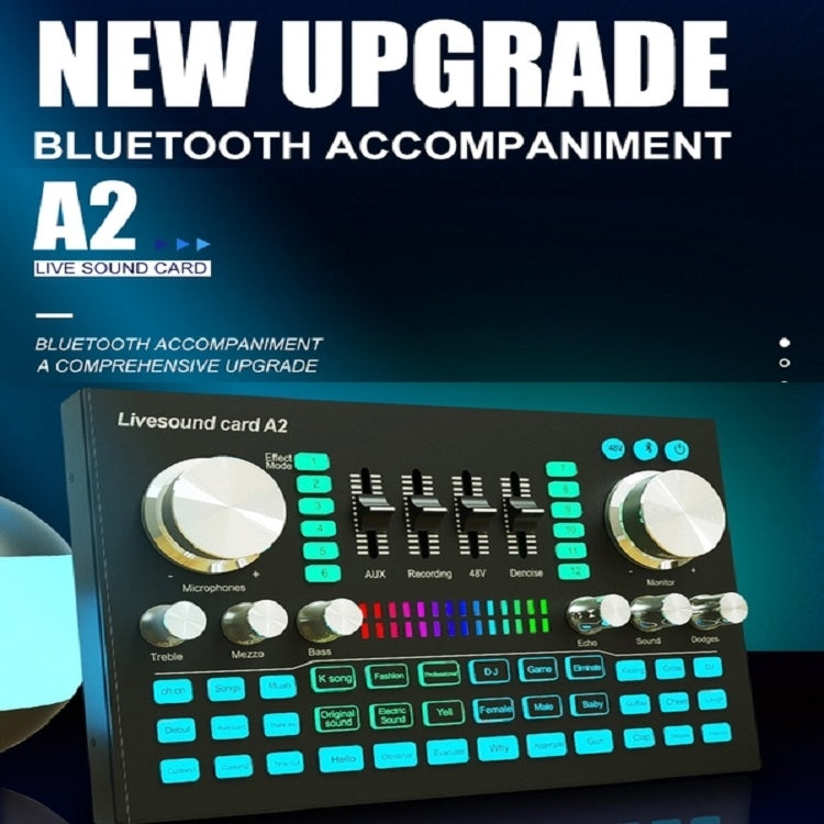 A2 Sound Card Mobile Computer Universal Live K Song Recording Equipment — A2