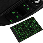 Car Button Luminous Sticker General PET Waterproof Wear-Resistant Car Sticker — view 5