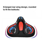 Bicycle Seat Cover Thickened Silicone Shock-absorbing Saddle Cover