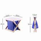 Multipurpose Portable Folding Toilet with Cover Outdoor Travel Emergency Toilet