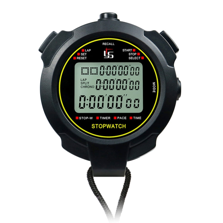 YS Stopwatch Timer Training Fitness Competition Stopwatch, Style:
