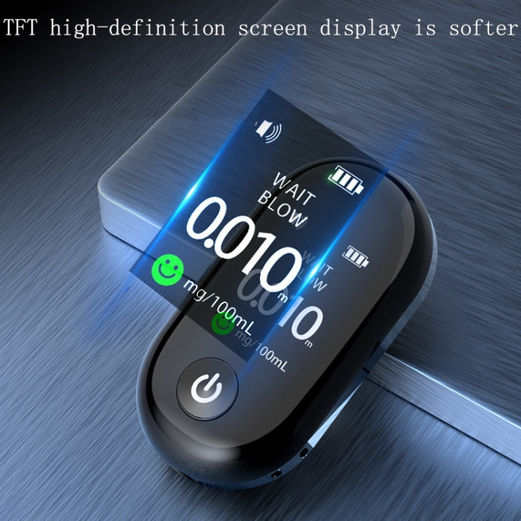 Portable Blow Type TFT Screen Alcohol Tester