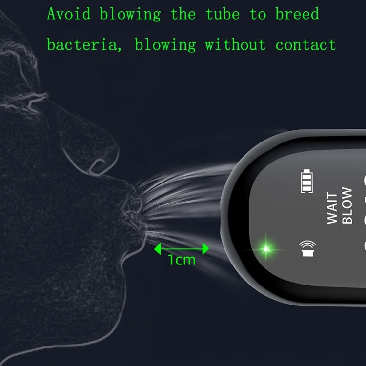 Portable Blow Type TFT Screen Alcohol Tester