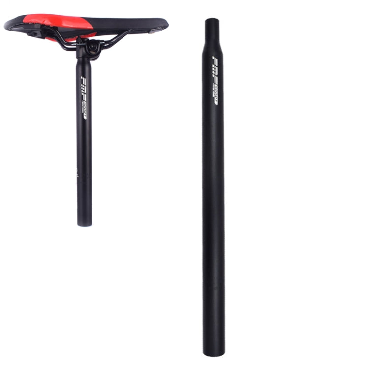FMFXTR Aluminum Alloy Mountain Bike Extended Seat Post, Specification: — 33.9x550mm (Black)