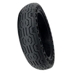 6.5x1.85 Solid Tire Honeycomb Tire Electric Scooter Tire, Specification: With Plastic Wheel