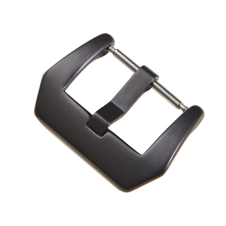 3 PCS Stainless Steel Brushed Pin Buckle Watch Accessories — 22mm Steel Color