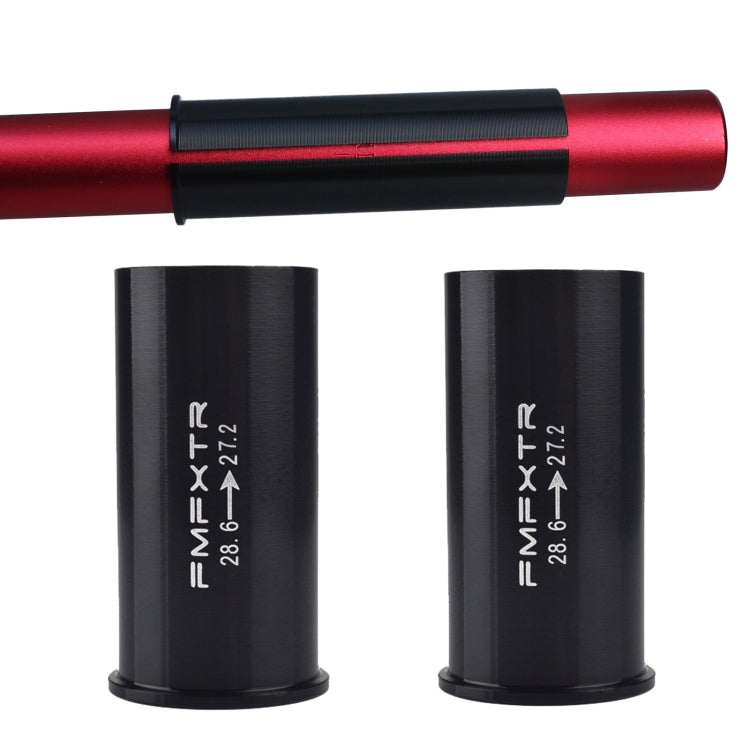 2 PCS FMFXTR Bicycle Seat Tube Reducer Sleeve Conversion Sleeve, Specification: — 28.6mm To 27.2mm