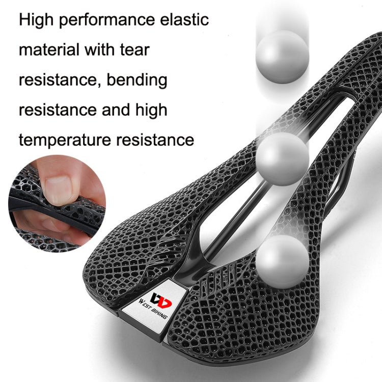 WEST BIKING YP0801130 Bicycle Comfort Honeycomb Seat Cushion